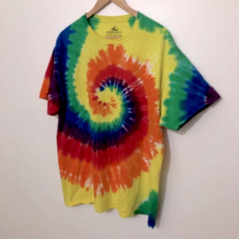 Koloa Surf Company tie dye swirl T-shirt